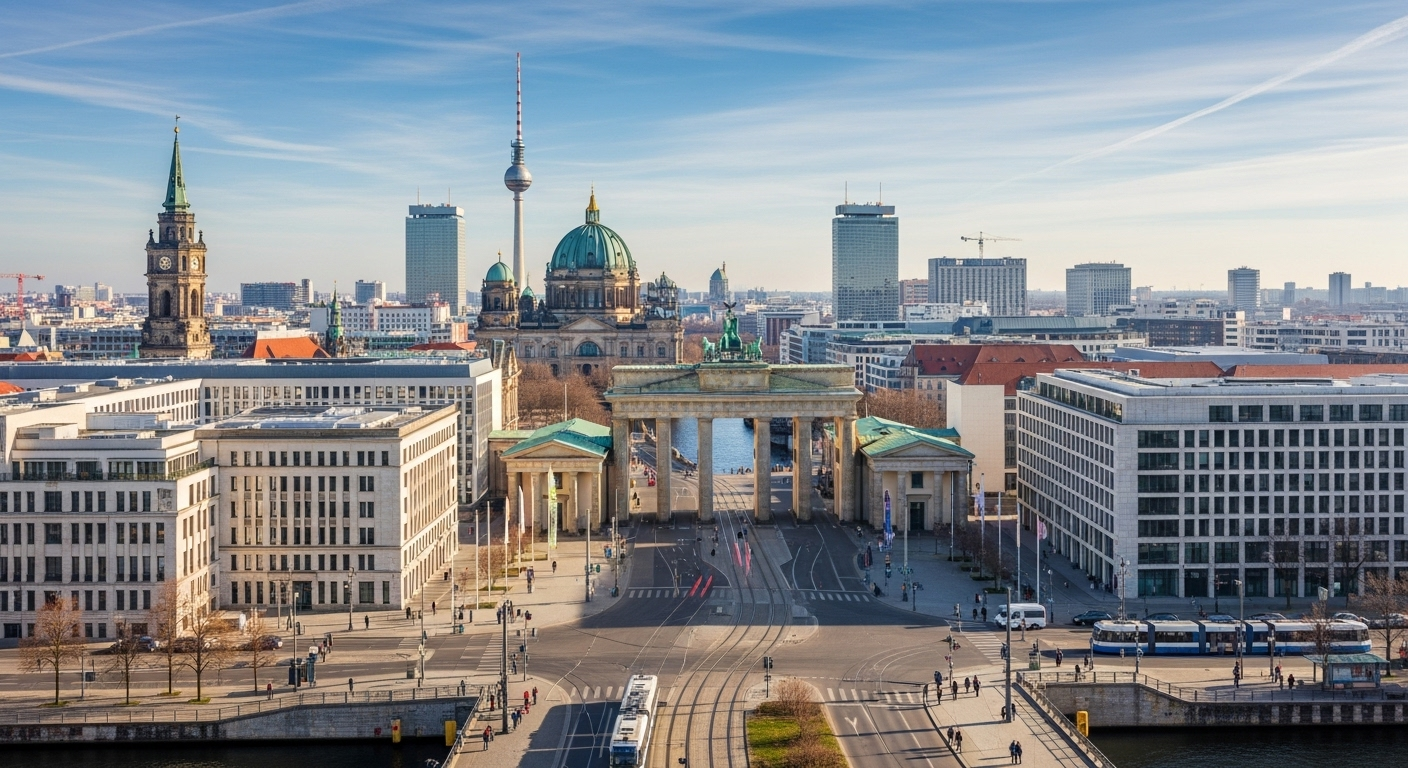 Berlin manzarası